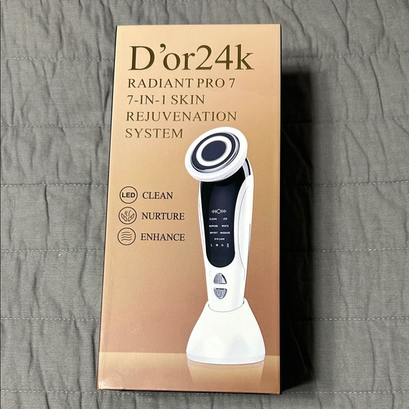 Radiant Pro 7 Skin Rejuvenation System D’or24k NIB - Picture 1 of 6